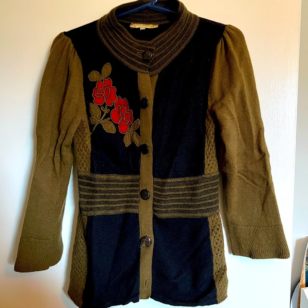 Vintage button down sweater